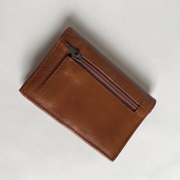 Leather Monogram Coin purse - Picture 3 of 4